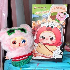 Baby Bean "what should I eat today" - Confirmed Watermelon with special boba eye